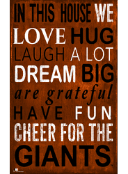 San Francisco Giants In This House Sign