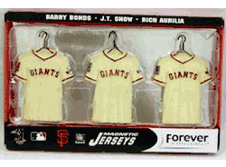 San Francisco Giants Jersey Magnet Set CO