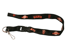 San Francisco Giants Lanyard - Breakaway with Key Ring