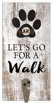 San Francisco Giants Leash Holder 6x12 Sign