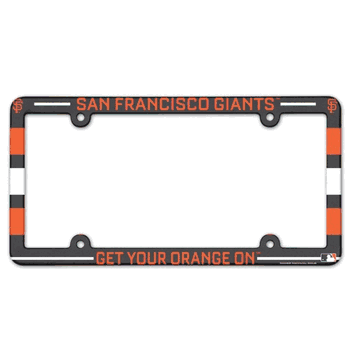 San Francisco Giants License Plate Frame - Full Color