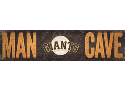 San Francisco Giants Man Cave 6x24 Sign