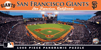 San Francisco Giants MLB 1000pc Panoramic Puzzle