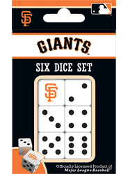 San Francisco Giants MLB Dice Set