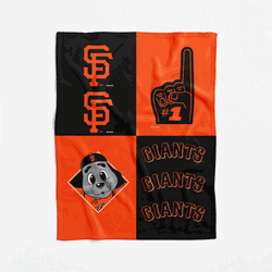 San Francisco Giants MLB Domino Swaddle Blanket 40x50 inches