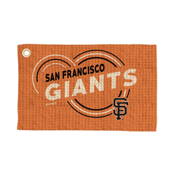 San Francisco Giants MLB Droplets Waffle Fan Towel 16x25 inches