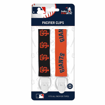 San Francisco Giants Pacifier Clips