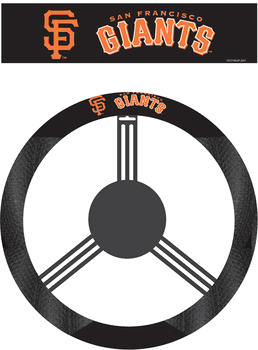 San Francisco Giants Poly-Suede Steering Wheel Cover