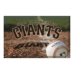 San Francisco Giants Rubber Scraper Door Mat