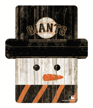 San Francisco Giants Snowman Ornament
