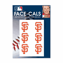 San Francisco Giants Tattoo Face Cals