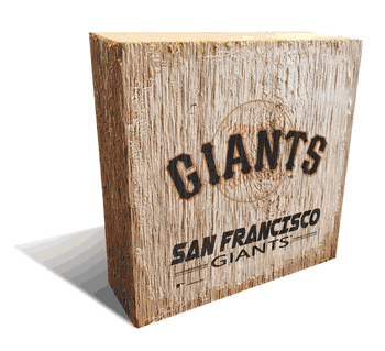 San Francisco Giants Team Logo Block 6X6