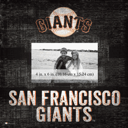 San Francisco Giants Team Name Frame 10"x10"