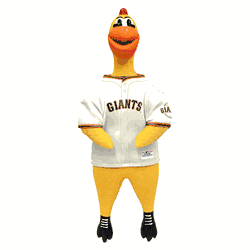 San Francisco Giants Team Rubber Chicken Toy