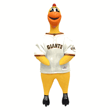 San Francisco Giants Team Rubber Chicken Toy