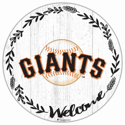 San Francisco Giants Welcome 12in Circle