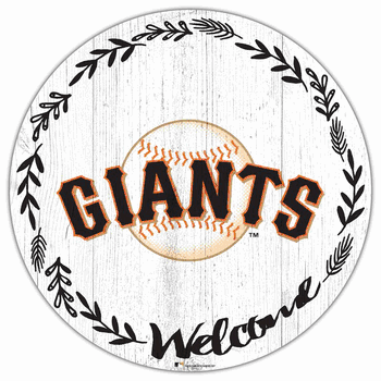 San Francisco Giants Welcome 12in Circle