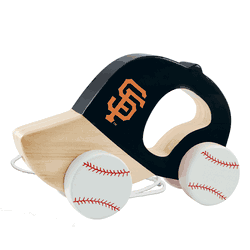 San Francisco Giants Wood Push & Pull Toy