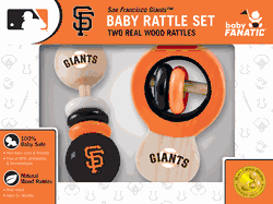 San Francisco Giants Wood Rattle Set