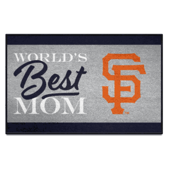 San Francisco Giants World's Best Mom Starter Mat Accent Rug - 19in. x 30in.