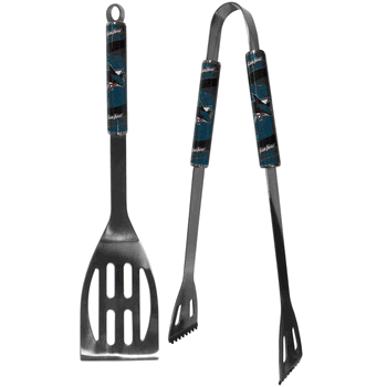 San Jose Sharks 2 pc Steel BBQ Tool Set