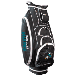 San Jose Sharks Albatross Golf Cart Bag - Black