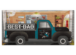 San Jose Sharks Best Dad Truck 6x12 Sign