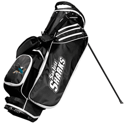 San Jose Sharks Birdie Golf Stand Bag - Black
