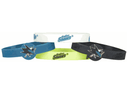 San Jose Sharks Bracelets - 4 Pack Silicone