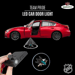San Jose Sharks Car Door Light LED