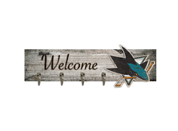 San Jose Sharks Coat Hanger 6x24