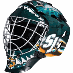 San Jose Sharks GFM 1500: NHL Team Goalie Face Masks