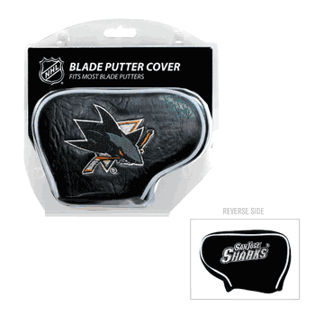 San Jose Sharks Golf Blade Putter Cover