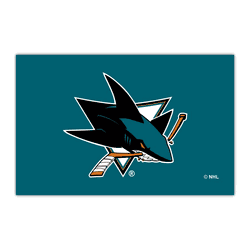 San Jose Sharks HiDef Rookie Mat - 18in. X 30in.
