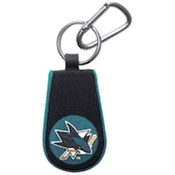 San Jose Sharks Keychain Classic Hockey CO