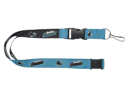 San Jose Sharks Lanyard Reversible