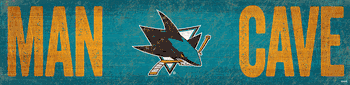 San Jose Sharks Man Cave Sign