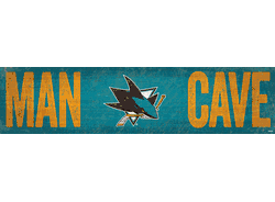 San Jose Sharks Man Cave Sign