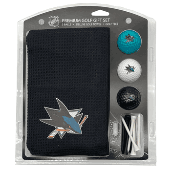 San Jose Sharks Microfiber Towel Gift Set - 16 x 40 (Colored)