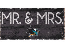 San Jose Sharks Mr. & Mrs. Sign