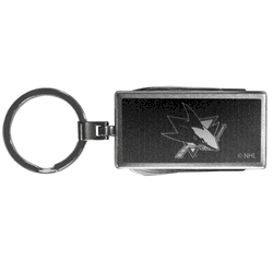 San Jose Sharks Multi-tool Key Chain, Black