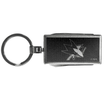 San Jose Sharks Multi-tool Key Chain, Black