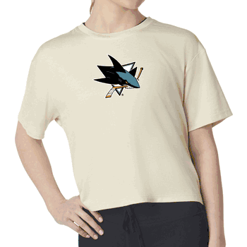 San Jose Sharks NHL Kadi Turnout Tee Bone XL
