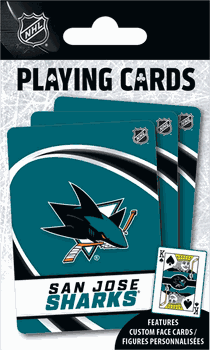 San Jose Sharks NHL Playing Cards