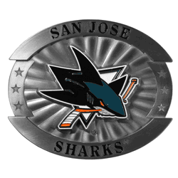 San Jose Sharks Oversized Belt Buckle