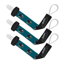 San Jose Sharks Pacifier Clips