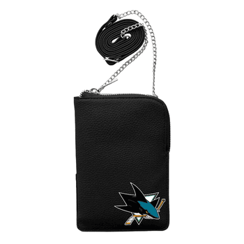 San Jose Sharks Pebble Smart Purse Black