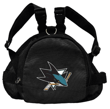 San Jose Sharks Pet Mini Backpack BLCK S