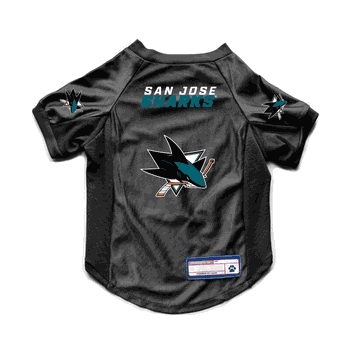 San Jose Sharks Pet Stretch Jersey M