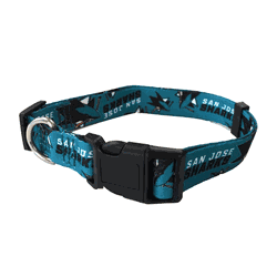 San Jose Sharks Pet Team Collar Large